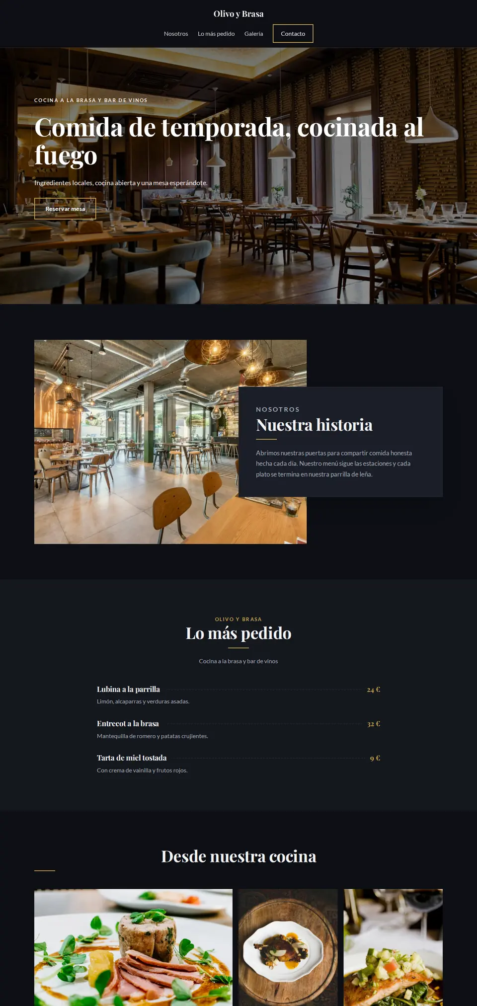 Vista previa del creador de webs de Vagocat